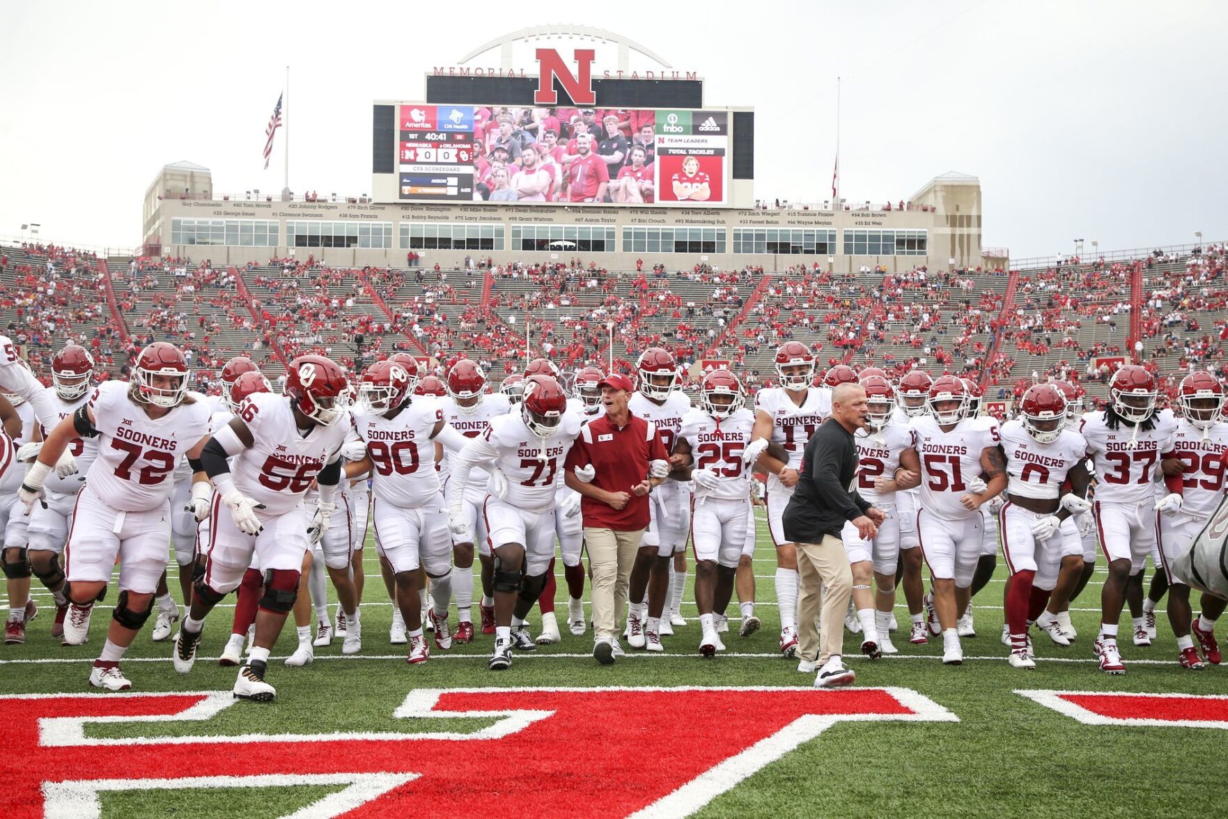 Nebraska vs Oklahoma